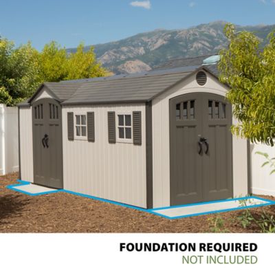 Image showing  17.5 ft. x 8 ft. Outdoor Storage Shed