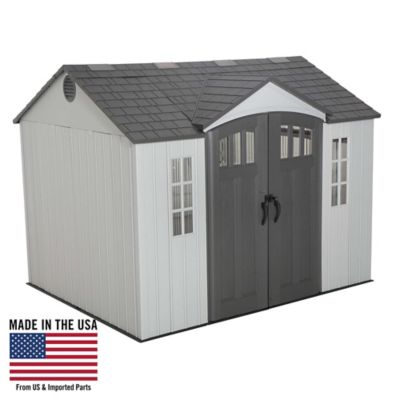 Lifetime 10 ft. x 8 ft. Outdoor Storage Shed, 60243