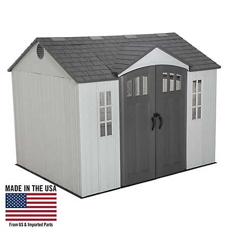 Lifetime 10 ft. x 8 ft. Outdoor Storage Shed