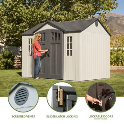 Image showing  10 ft. x 8 ft. Outdoor Storage Shed, 60243