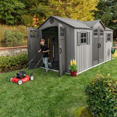 Image showing 9 th Lifetime 15 x 8ft. Outdoor Storage Shed