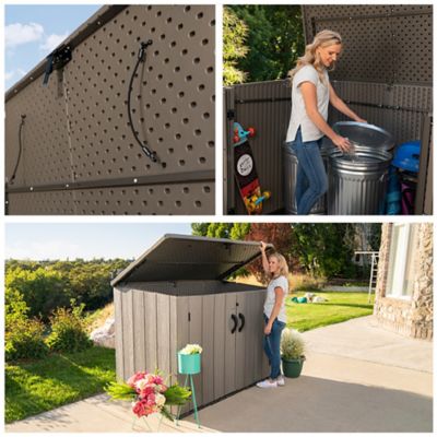 Image showing 7 th Lifetime 75.2 x 42.5in. Horizontal Storage Shed, 75 cu. ft.
