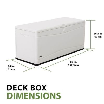 Image showing 14 th Lifetime 130 gal. Marine Deck Storage Box