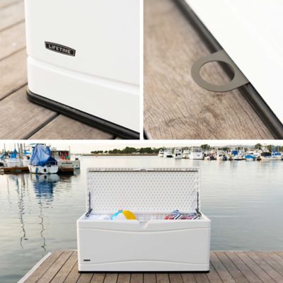 Image showing 15 th Lifetime 130 gal. Marine Deck Storage Box