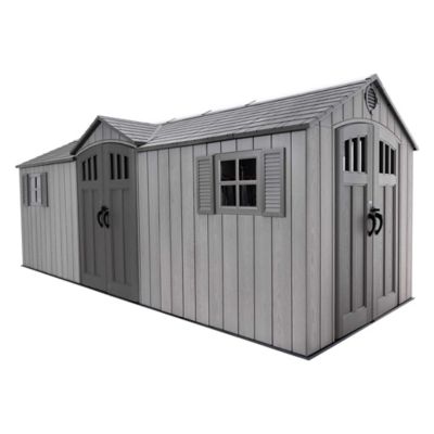 Lifetime 20 ft. x 8 ft. Outdoor Storage Shed