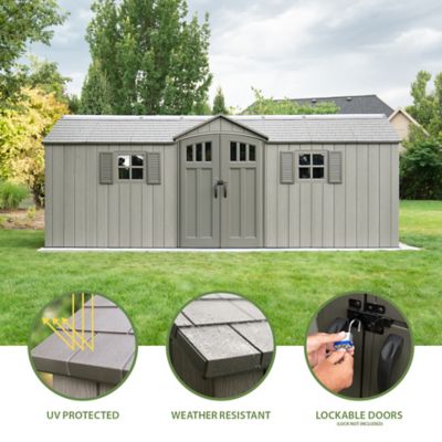 Image showing  20 ft. x 8 ft. Outdoor Storage Shed