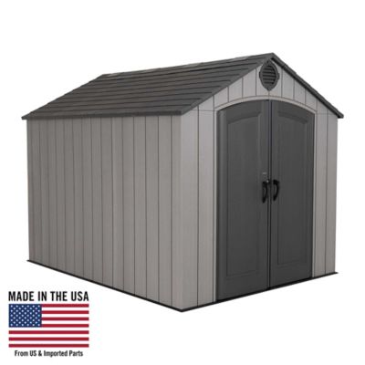 Lifetime 8 ft. x 10 ft. Outdoor Storage Shed, 60356