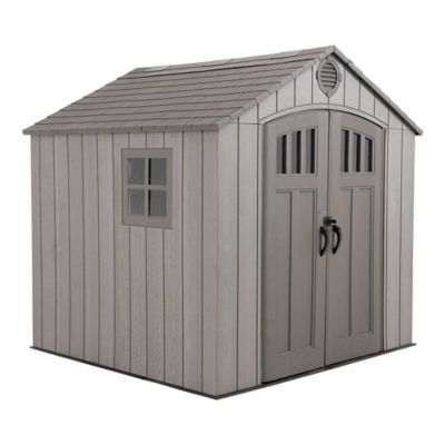 Lifetime 8 ft. x 7.5 ft. Outdoor Storage Shed, 60370 Lifetime storage shed 8 x 7