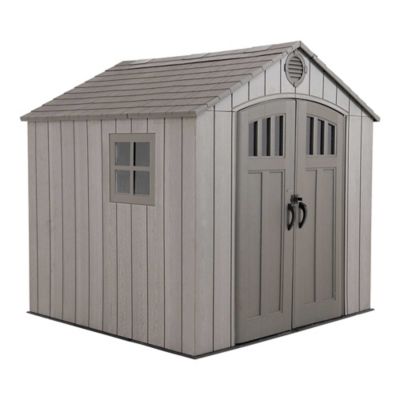 Lifetime 8 ft. x 7.5 ft. Outdoor Storage Shed, 60370