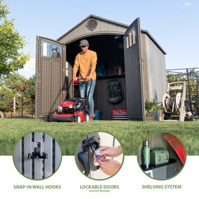 Image showing  8 x 7.5ft. Outdoor Storage Shed, 60370