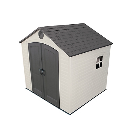 Lifetime 8 ft. x 7.5 ft. Outdoor Storage Shed, 6411