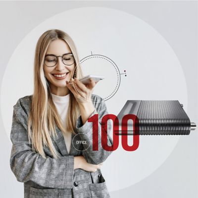 Image showing  Office 100 High-Performing Cell Phone Signal Amplifier, 50 Ohm