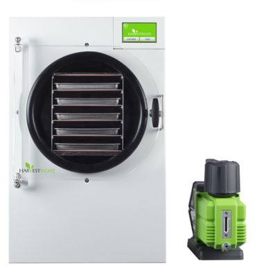 Image showing  5-Tray Medium White Freeze Dryer with Premier Pump & Mylar Starter Kit