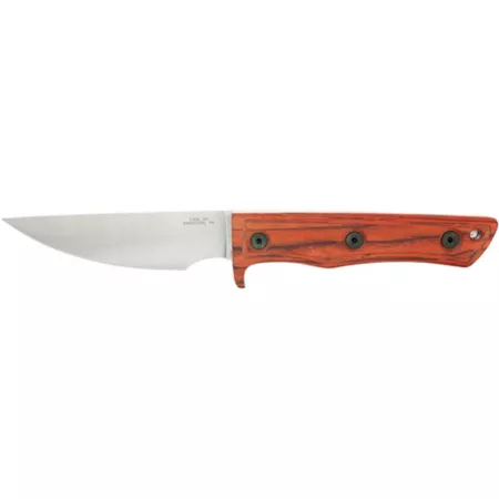 Case Cutlery FI66661 Smooth Hardwood Composite Fixed Blade Orange Peel Knives