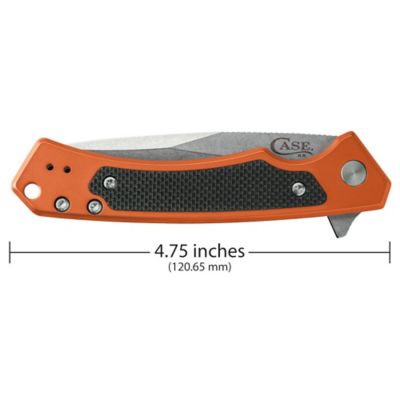 Image showing  Anodized Aluminum Marilla With G-10 Grip, Orange