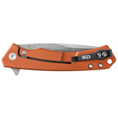 Image showing  Anodized Aluminum Marilla With G-10 Grip, Orange