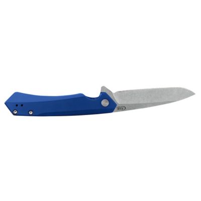 Image showing  Anodized Aluminum Kinzua With Spear S35VN Blade, Blue