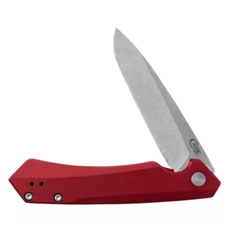 Kinzua Anodized Aluminum Cutlery with Spear S35VN Blade Red FI64661 Knives