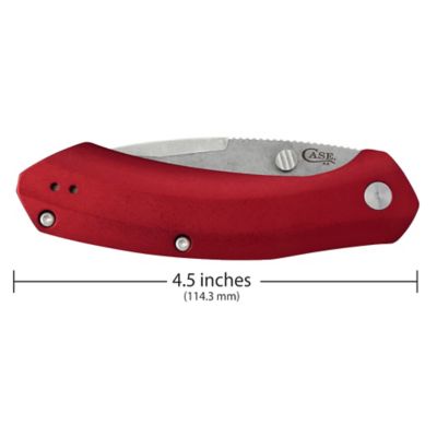 Image showing  Anodized Aluminum Westline S35VN Blade, Red
