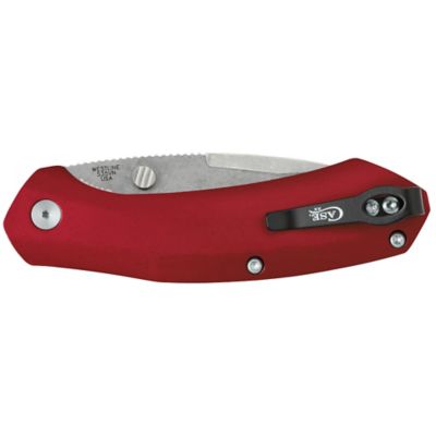 Image showing  Anodized Aluminum Westline S35VN Blade, Red