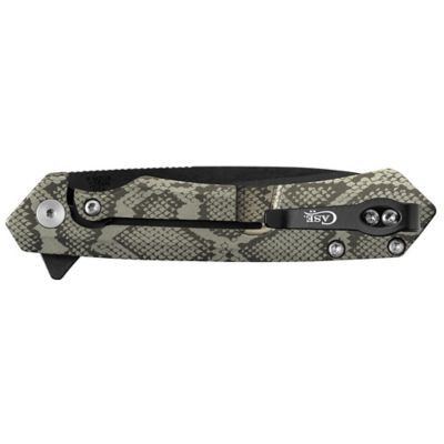 Image showing  Custom Kinzua DLC-Coated Spear Blade, Snakeskin, FI64636