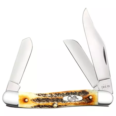 Case Cutlery 2.92" Medium Stockman Bonestag Knife Knives