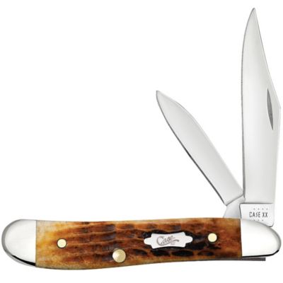 Case Cutlery 2.1 in. Jigged Antique Bone Peanut Knife