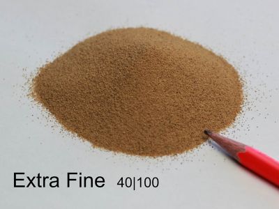 Image showing  10 lb. Walnut Shell Blasting Grit, Extra Fine