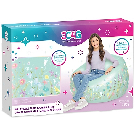 3C4G Three Cheers For Girls Inflatable Fairy Garden Chair