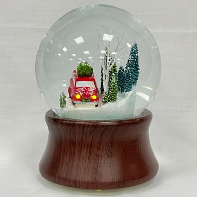 Image showing 7 th Ashfield & Harkness Red Truck Special Delivery Decorative Wind Up Music Box