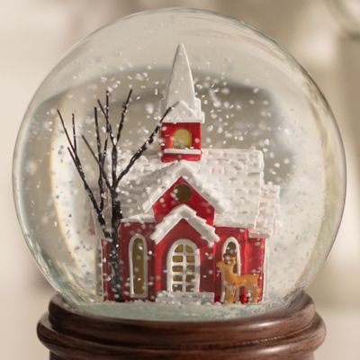 Image showing  Sanctuary Church Decorative Snow Globe