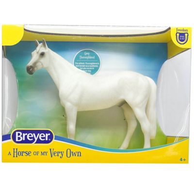 Breyer Horses The Freedom Series Fleabitten Grey Thoroughbred Toy