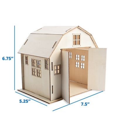 Image showing  Stablemates Series - Paint Your Own Barn and Horse