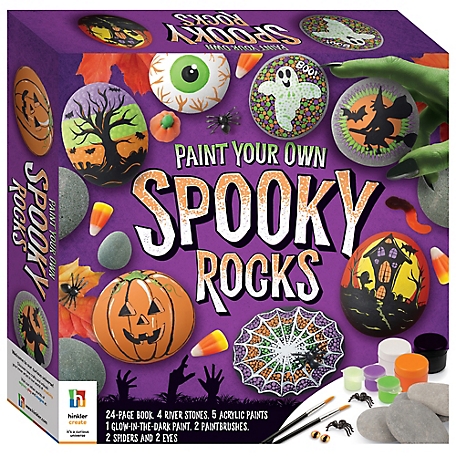 Craft Maker Paint Your Own Spooky Rocks