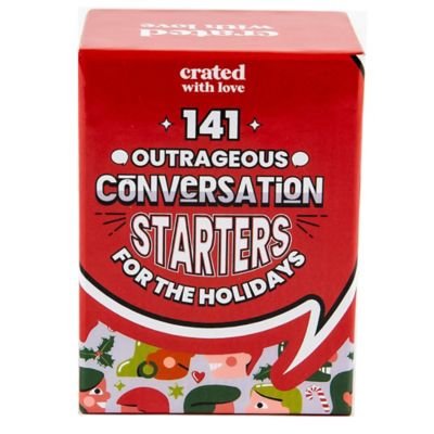 Crated with Love 141 Outrageous Conversation Starters For the Holidays