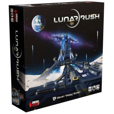 Dead Alive Games Lunar Rush - A Simultaneous-Play Euro Where Timing is Key! Boardgame, 1-4 players