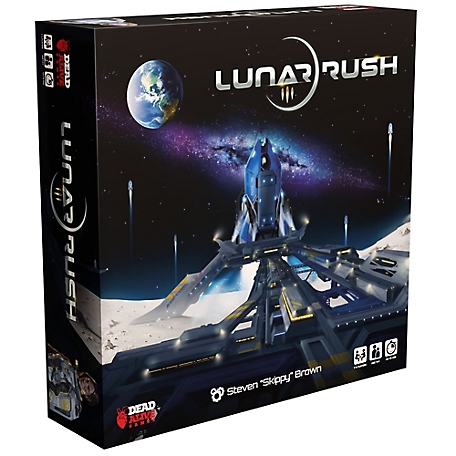Dead Alive Games Lunar Rush - A Simultaneous-Play Euro Where Timing is Key! Boardgame, 1-4 players