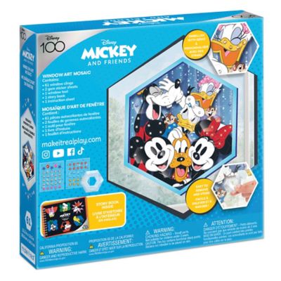 Image showing  Window Art Mosaic - Mickey & Friends - 66 pcs