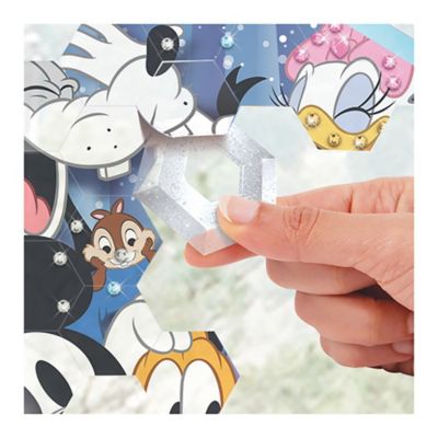 Image showing  Window Art Mosaic - Mickey & Friends - 66 pcs