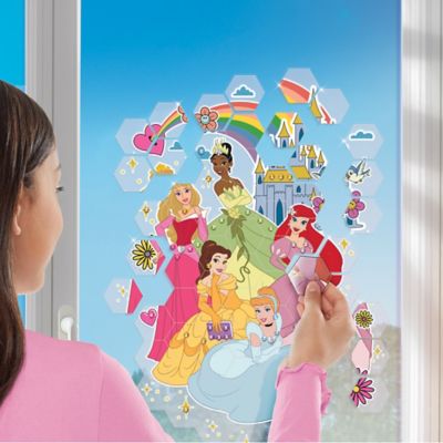 Image showing 5 th Disney Window Art Mosaic - Princess - 70 pcs