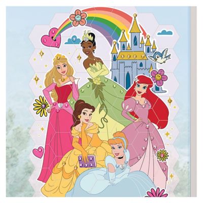 Image showing 6 th Disney Window Art Mosaic - Princess - 70 pcs