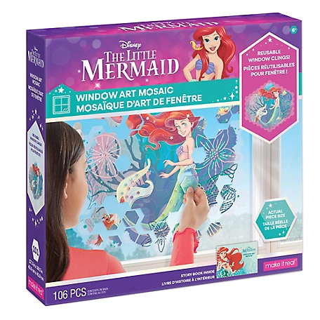 Disney Window Art Mosaic - The Little Mermaid - 106 pcs