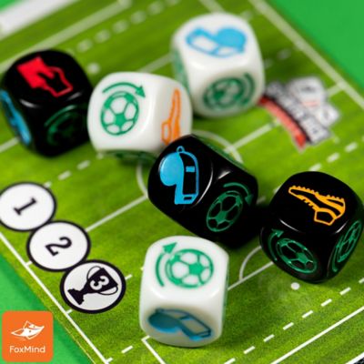 Image showing : Sports Soccer Dice Board Game