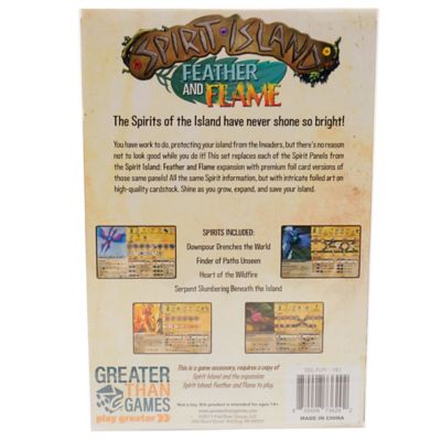 Greater Than Games Spirit Island Feather & Flame: Premium Foil Spirit Panels
