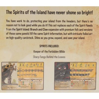 Image showing  Spirit Island Branch &Claw: Premium Foil Spirit Panels