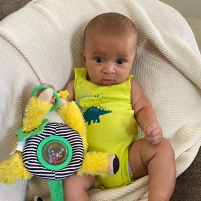 Image showing  Marley The Horn Headed Monkey Spin Belly Hanging Travel Toy