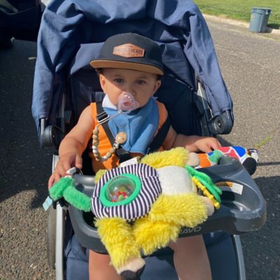 Image showing  Marley The Horn Headed Monkey Spin Belly Hanging Travel Toy