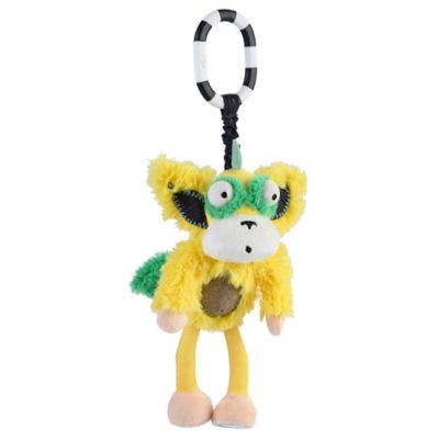 Image showing  Plush Chime & See Hanging Toy Marley The Horn Headed Monkey