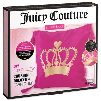 Juicy Couture DIY Lux Pillow - Create Your Own Signature Pillow