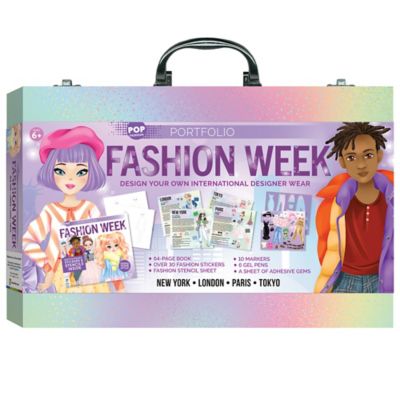 Kaleidoscope Pop Fashion Portfolio Fashion Week
